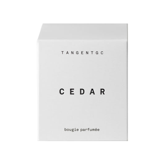 cedar bougie parfumée