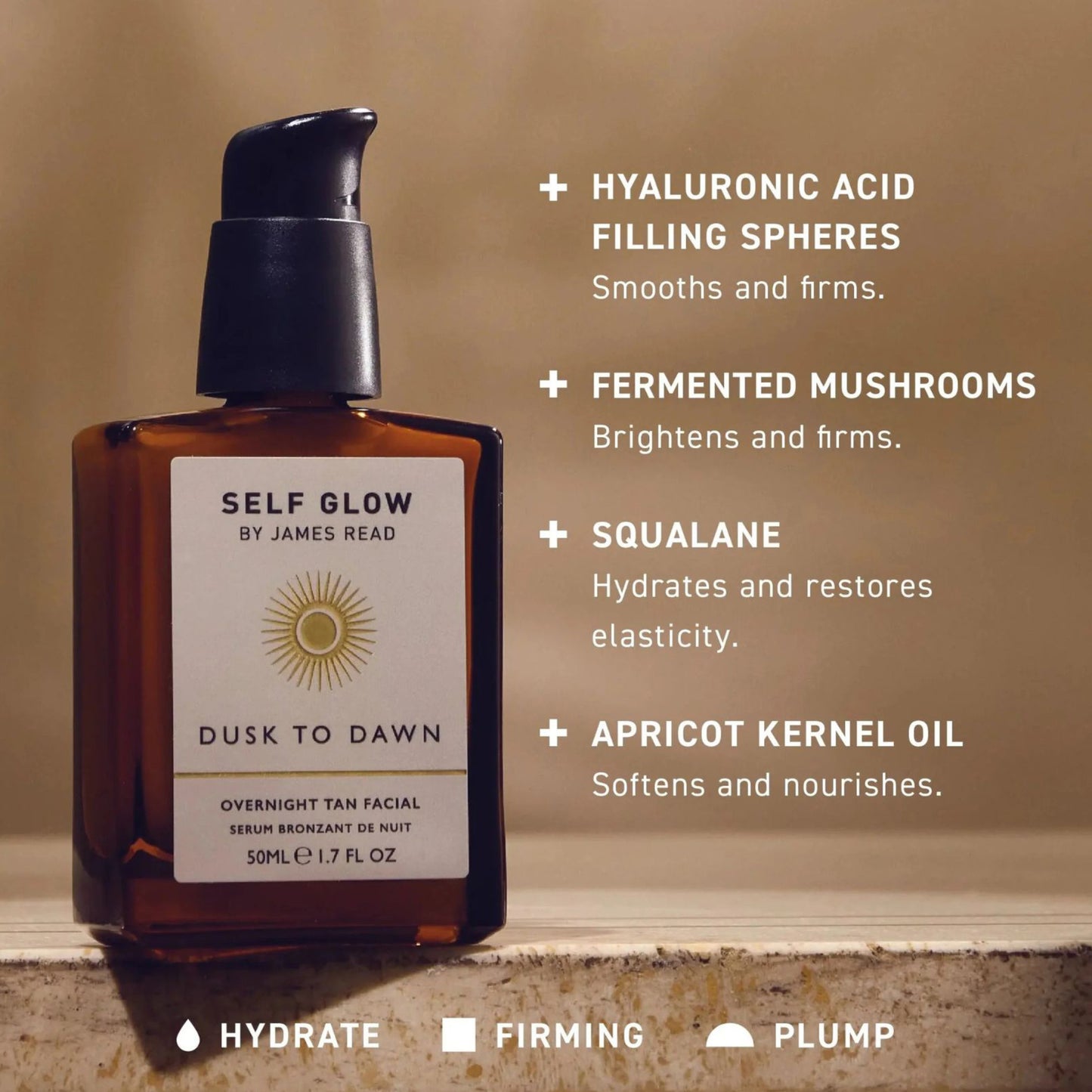 Self Glow By James Read Dusk to Dawn Overnight Tan Facial / 50 ml Ansicht 10