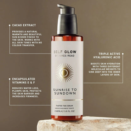 Sunrise to Sundown Tinted Tan Serum