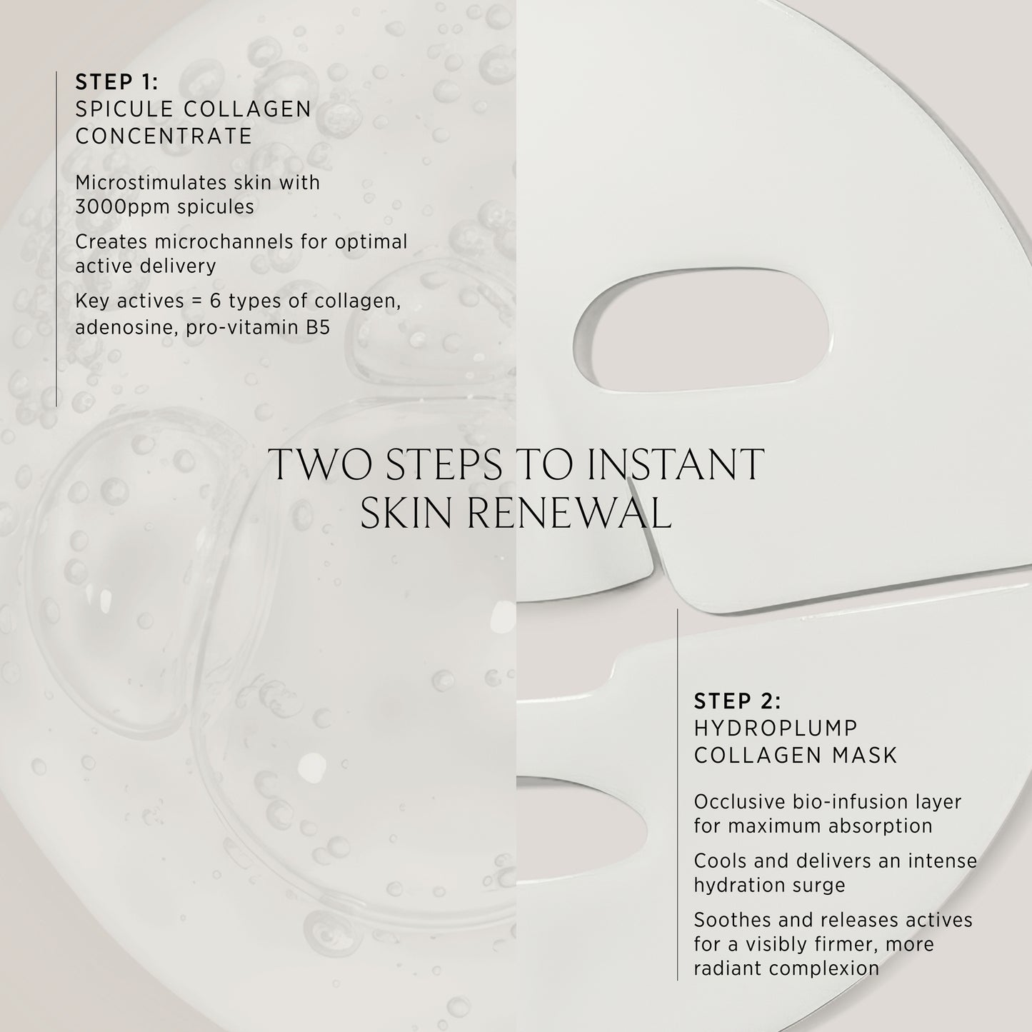 Spicule Collagen Mask / 1 Stück