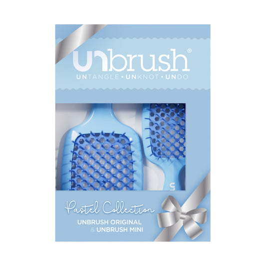 Unbrush Pastel Duo Set / Periwinkle Light Blue