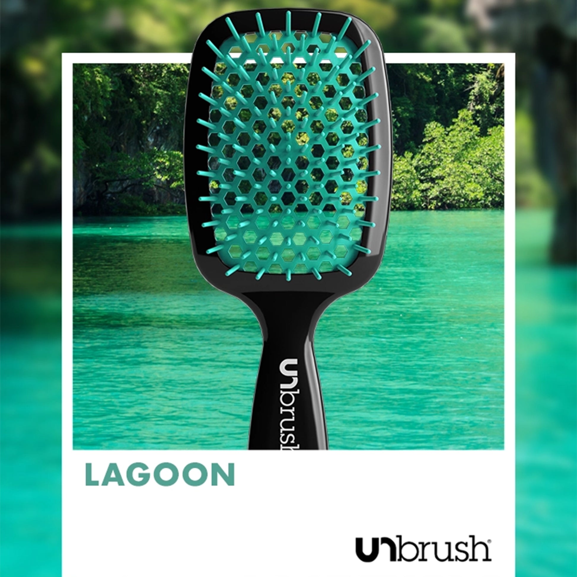 UNbrush Detangling Hair Brush / Lagoon Ansicht 4