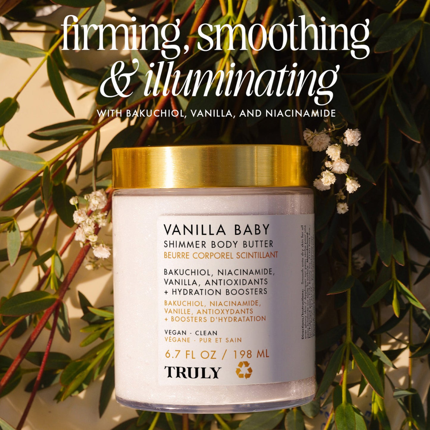Vanilla Baby Shimmer Body Cream