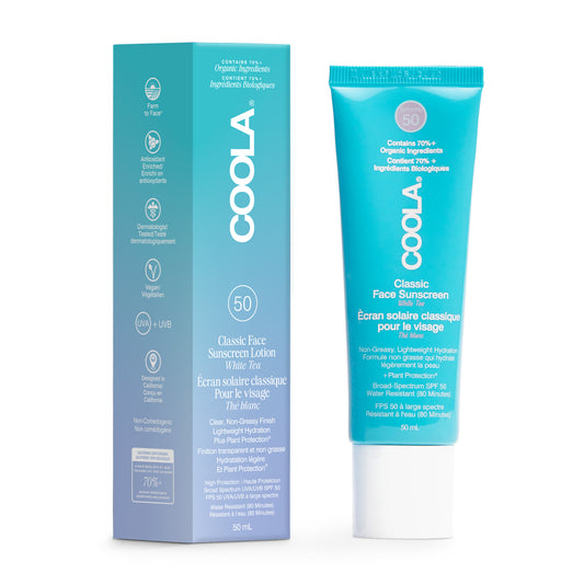 Classic SPF 50 Face Lotion White Tea