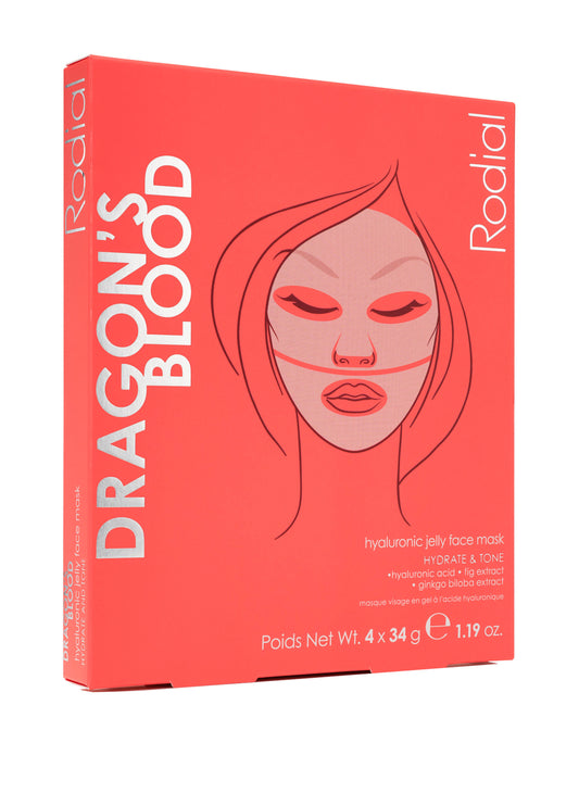 Dragon's Blood Hyaluronic Jelly Face Mask / x4 pack