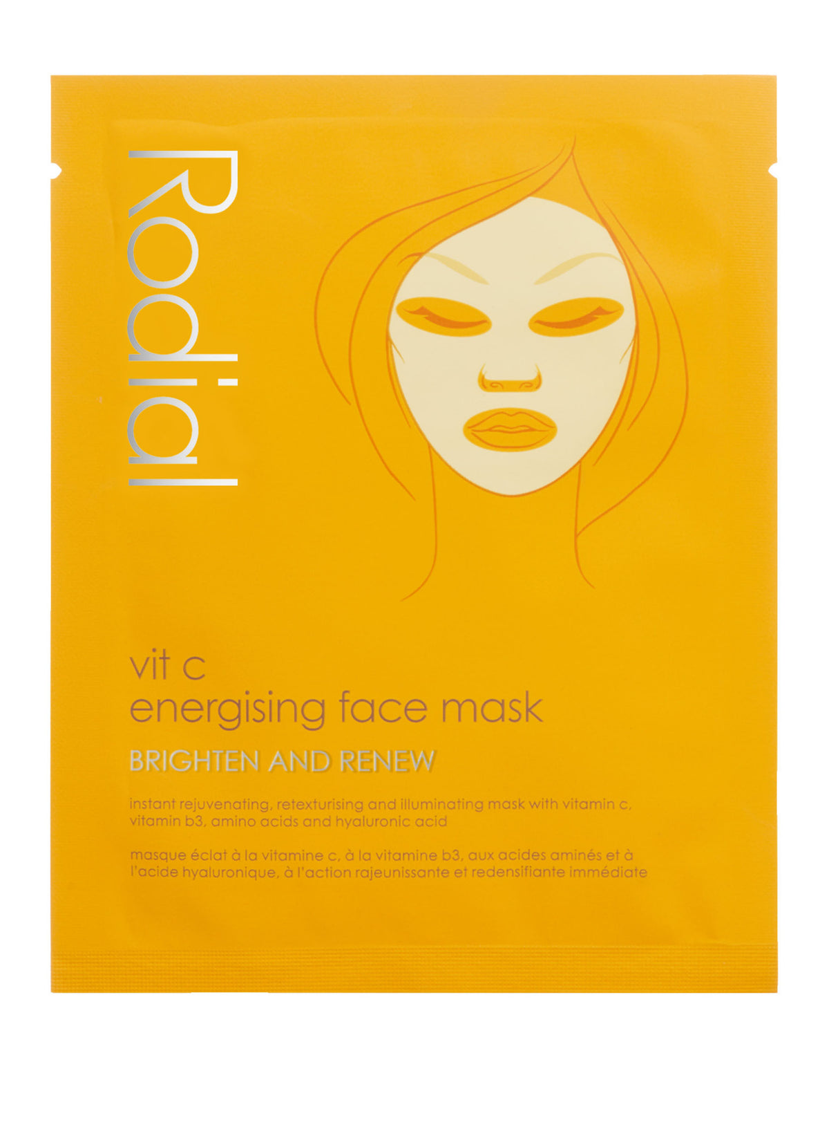 Vit C Energising Face Mask / x4 pack