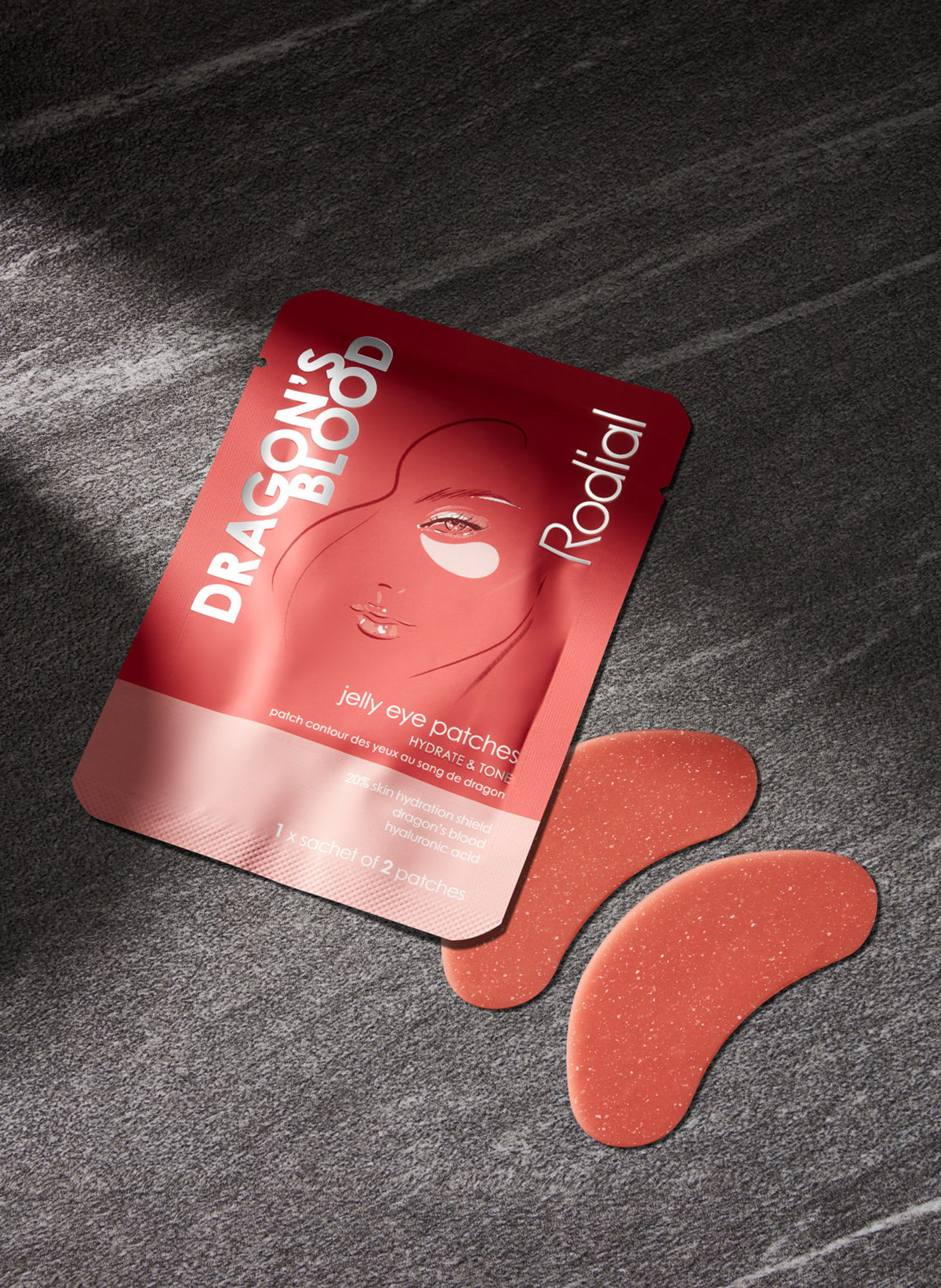 Dragon's Blood Jelly Eye Patches / x1 pack