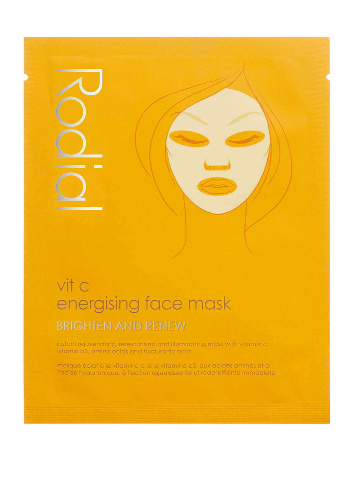 Vit C Energising Face Mask /  x1 pack