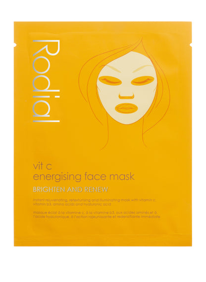 Vit C Energising Face Mask /  x1 pack