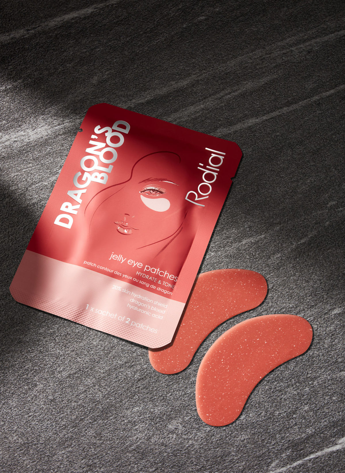Dragon's Blood Jelly Eye Patches / x4 pack