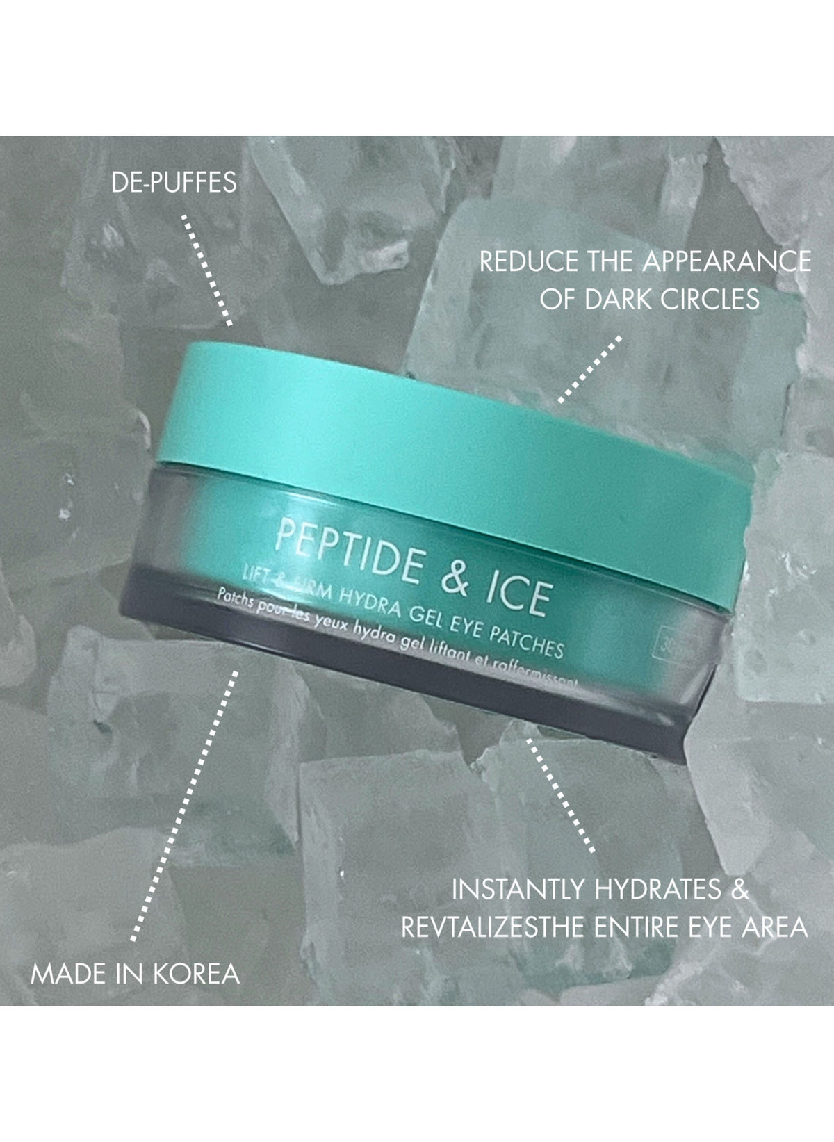 Peptide &amp; Ice - Lift &amp; Firm Hydra Gel Eye Patches