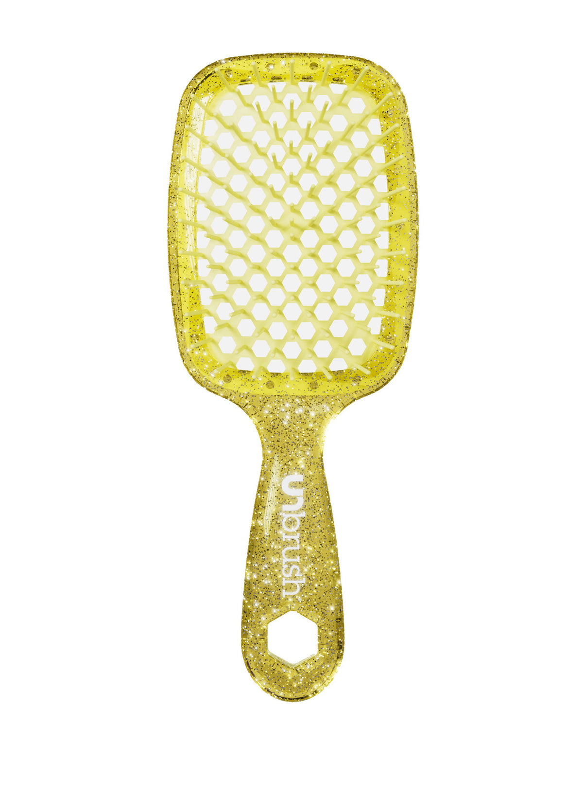 Detangling Hair Brush Glitter / Amber