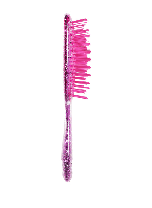 Detangling Hair Brush Glitter / Rose Quartz