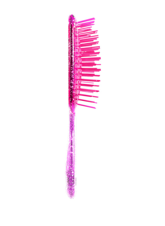 Detangling Hair Brush Mini / rose Quartz