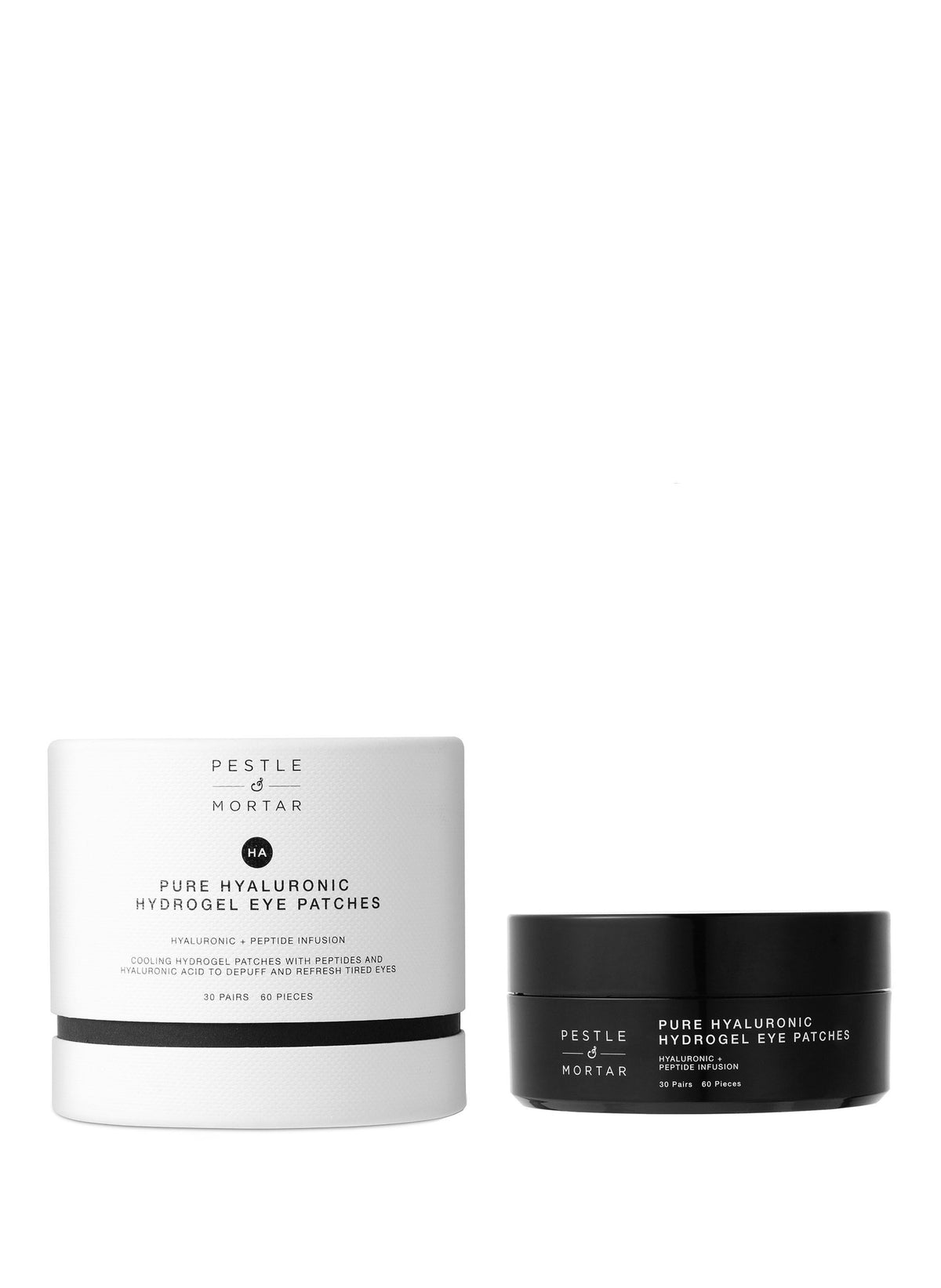 Pure Hyaluronic Hydrogel Eye Patches