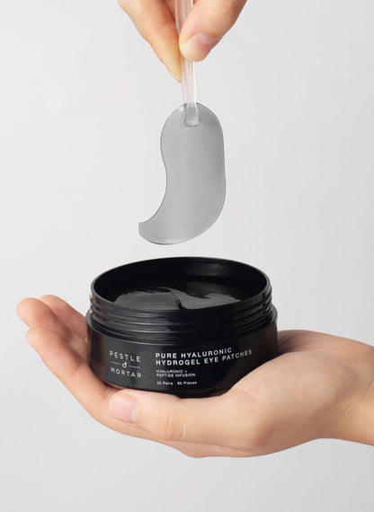 Pure Hyaluronic Hydrogel Eye Patches