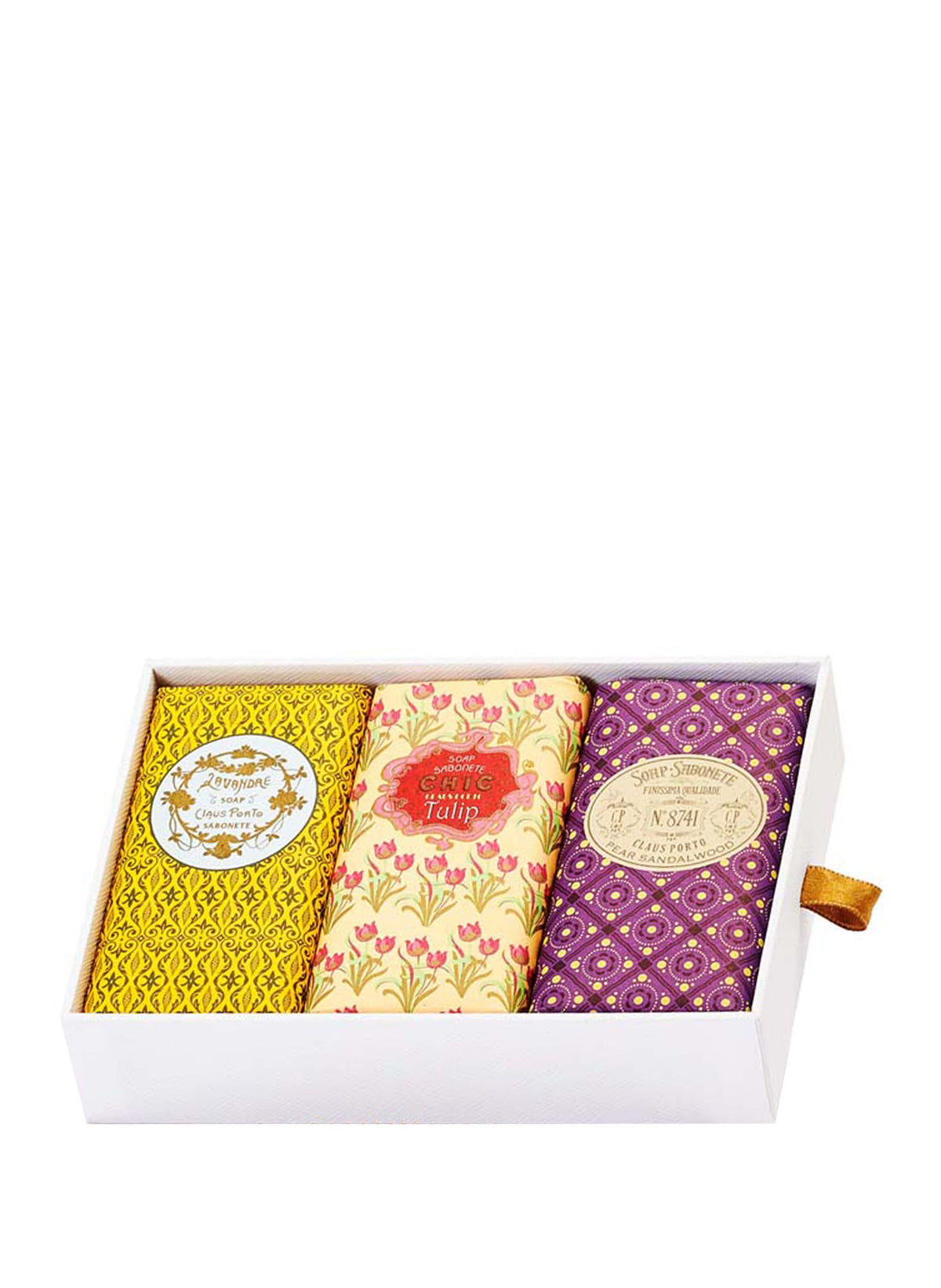 Gift Box of 3 Wax-Sealed Soaps