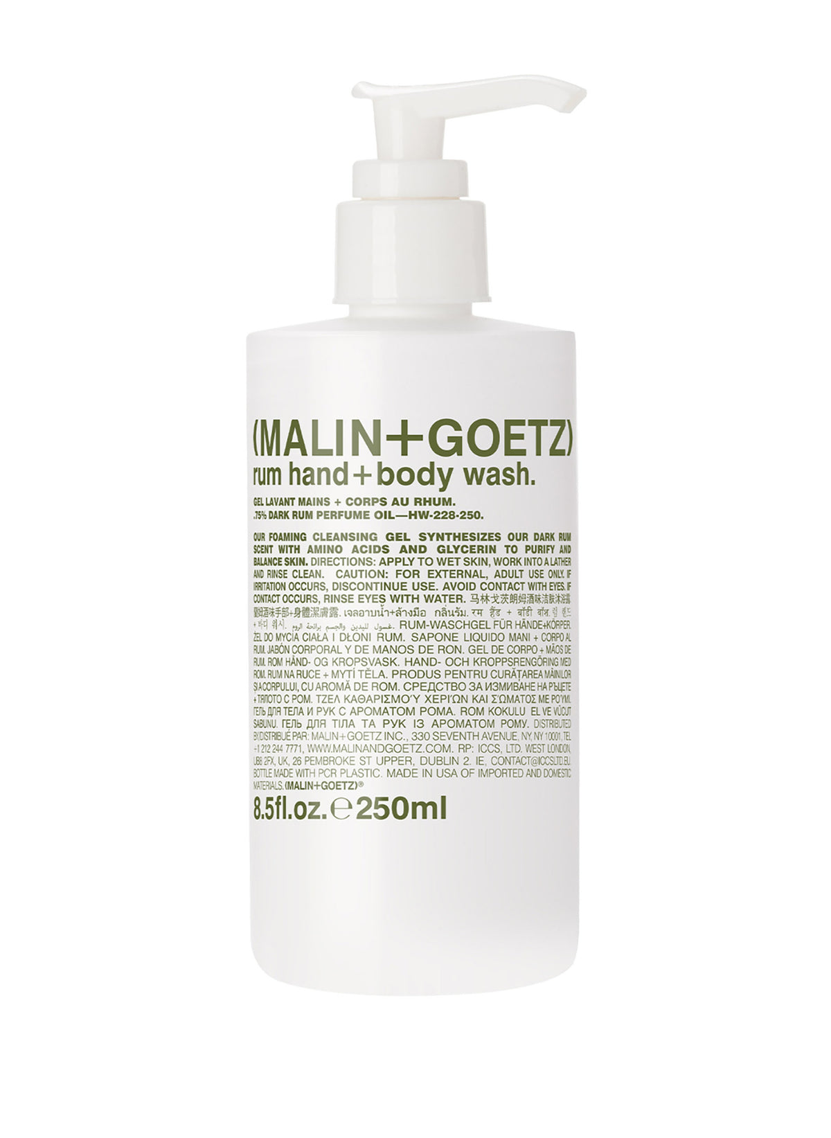 Rum Hand + Body Wash / 250 ml
