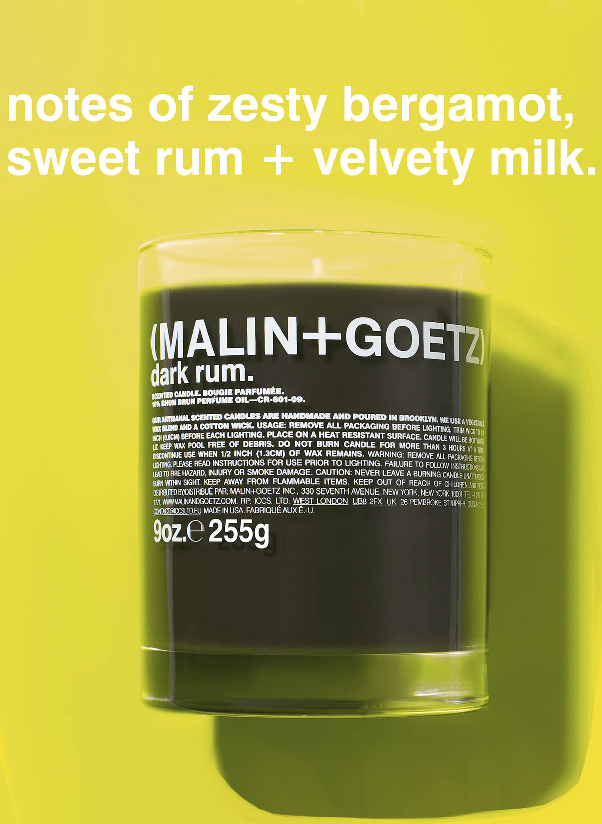 Dark Rum Candle