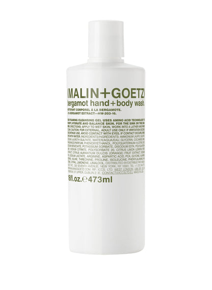 Bergamot Hand + Body Wash / 473 ml