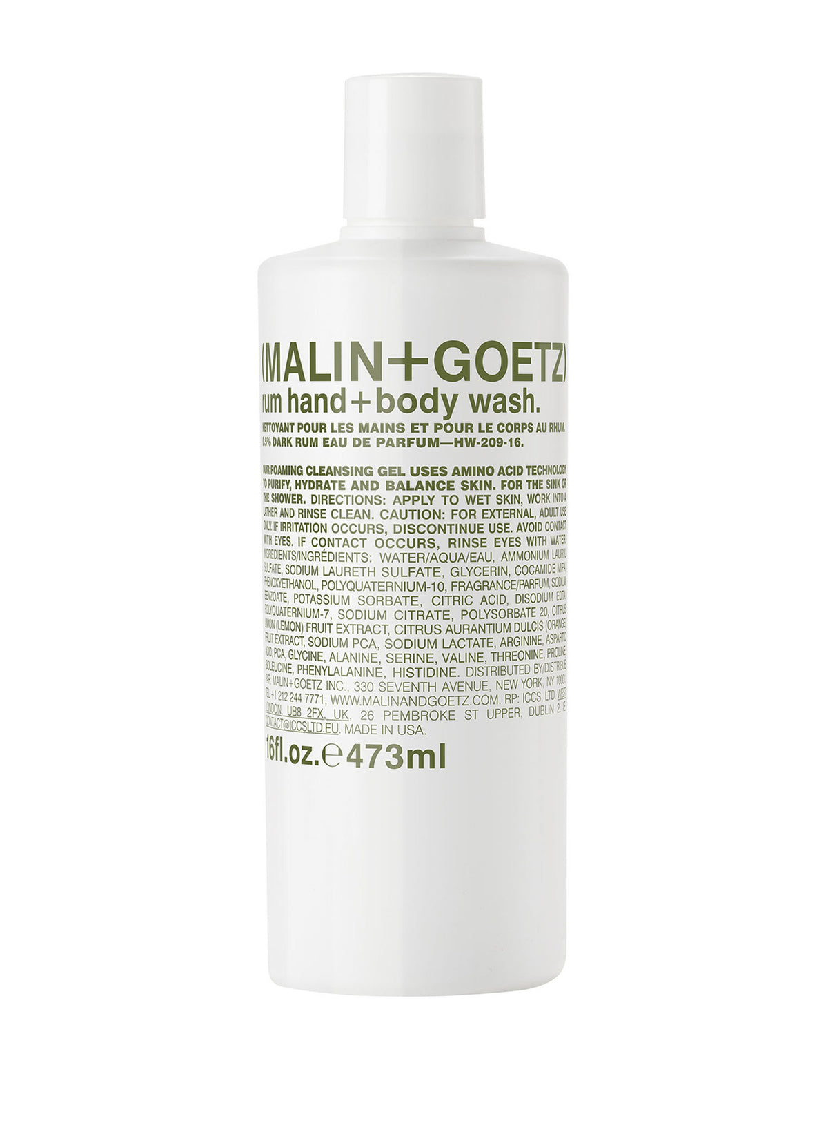 Rum Hand + Body Wash / 473 ml