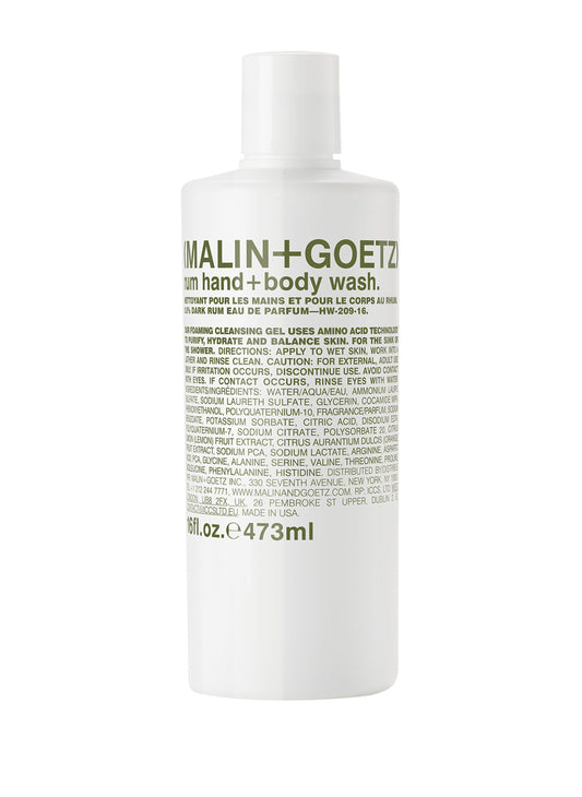Rum Hand + Body Wash / 473 ml