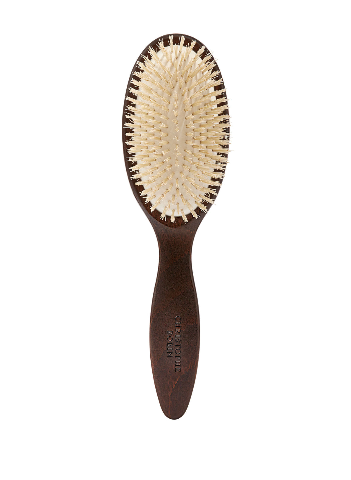 Detangling hairbrush 100% natural boar-bristle &amp; wood