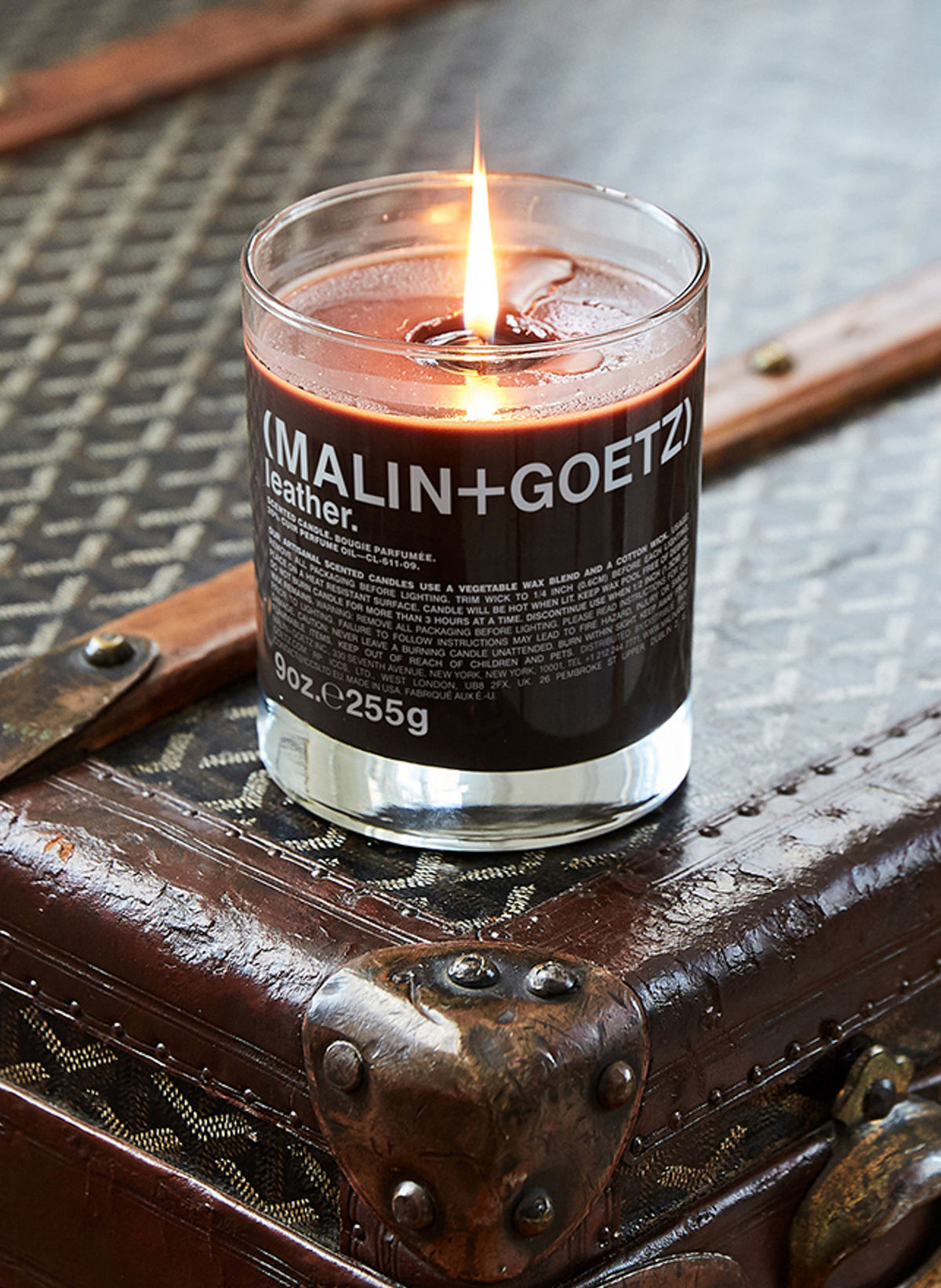 Leather Candle