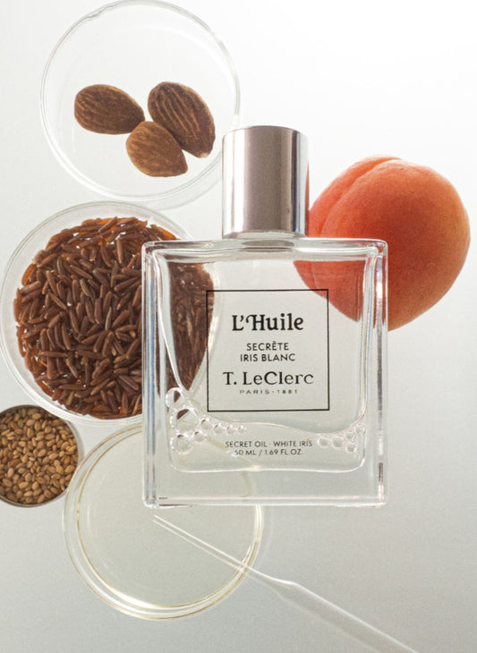 White Iris Secrete Dry Oil