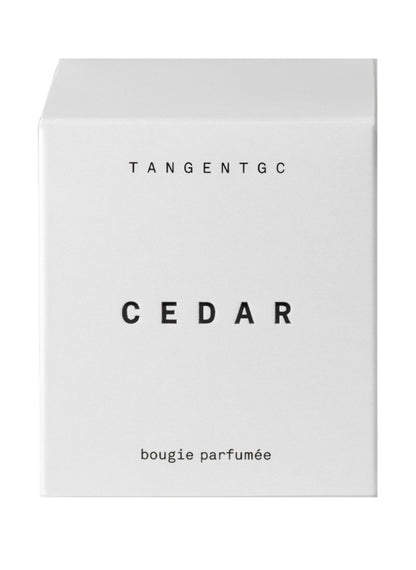 cedar bougie parfumée