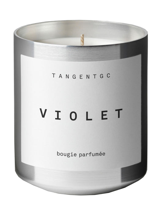 violet bougie parfumée