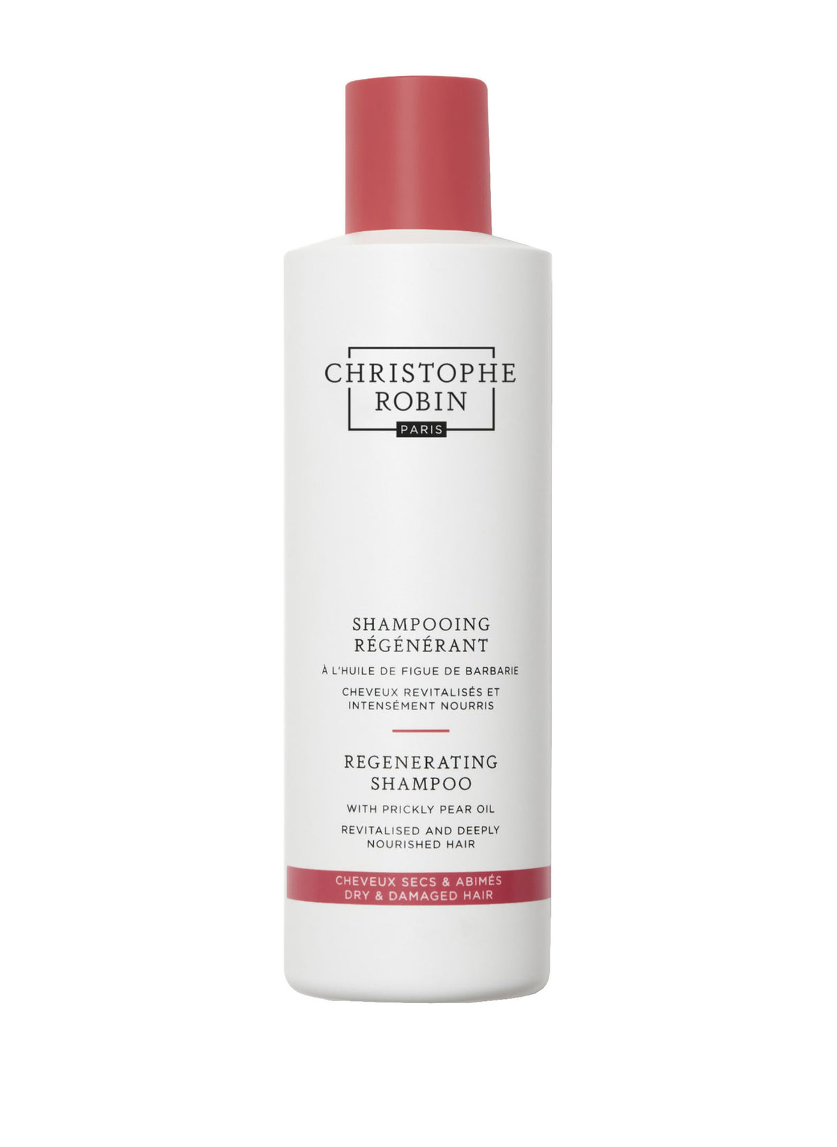 Regenerating Shampoo with prickly pear oil
