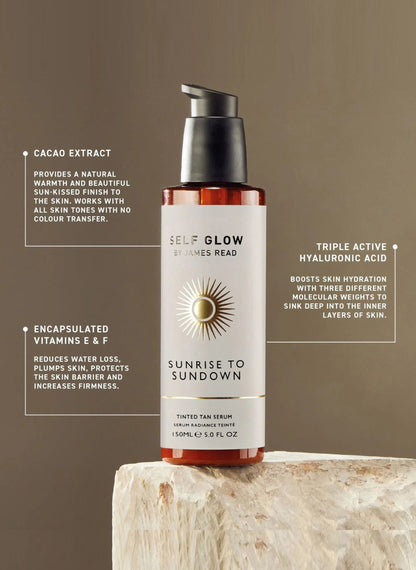 Sunrise to Sundown Tinted Tan Serum