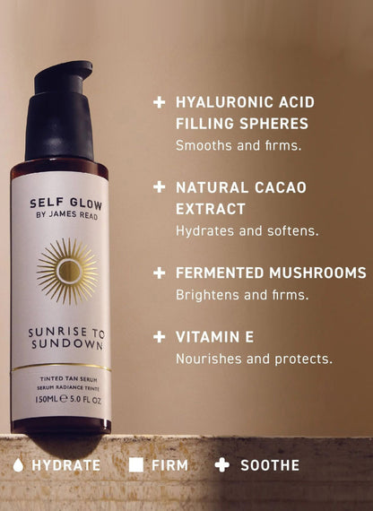 Sunrise to Sundown Tinted Tan Serum