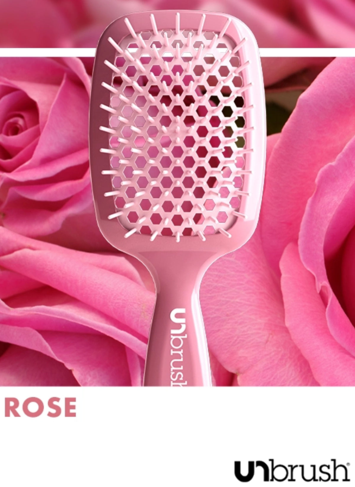 Entwirrbürste – Pastell-Kollektion / Rosé