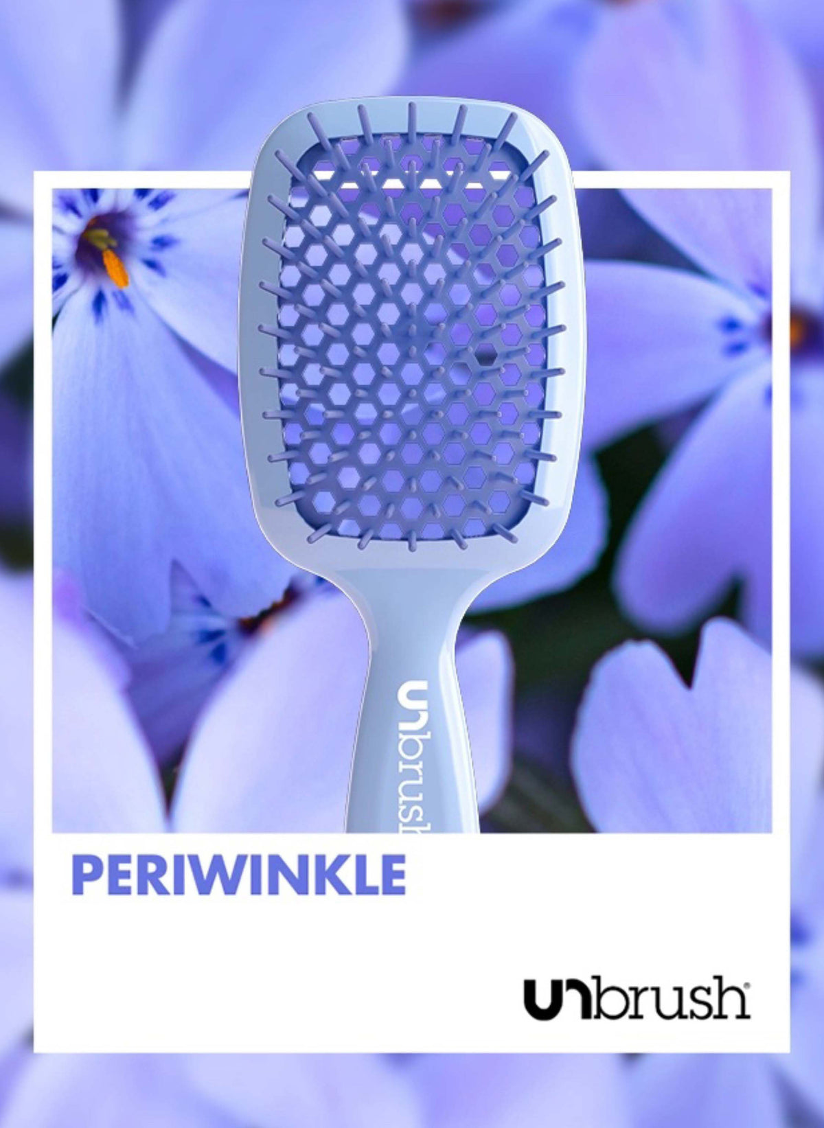 Detangling Hair Brush - Pastel Collection / Periwinkle