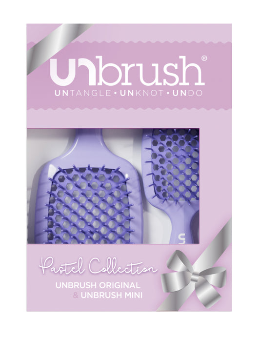 Unbrush Pastel Duo Set / Lilac Light Purple