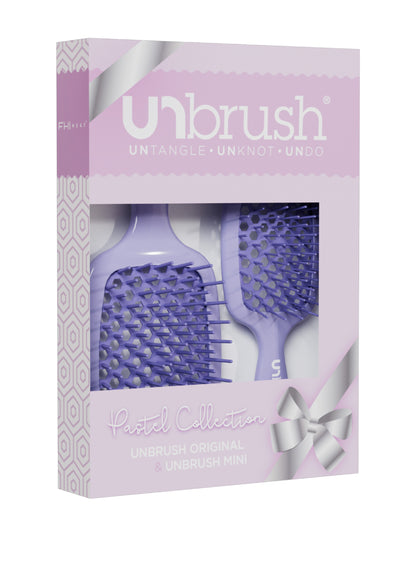 Unbrush Pastel Duo Set / Lilac Light Purple