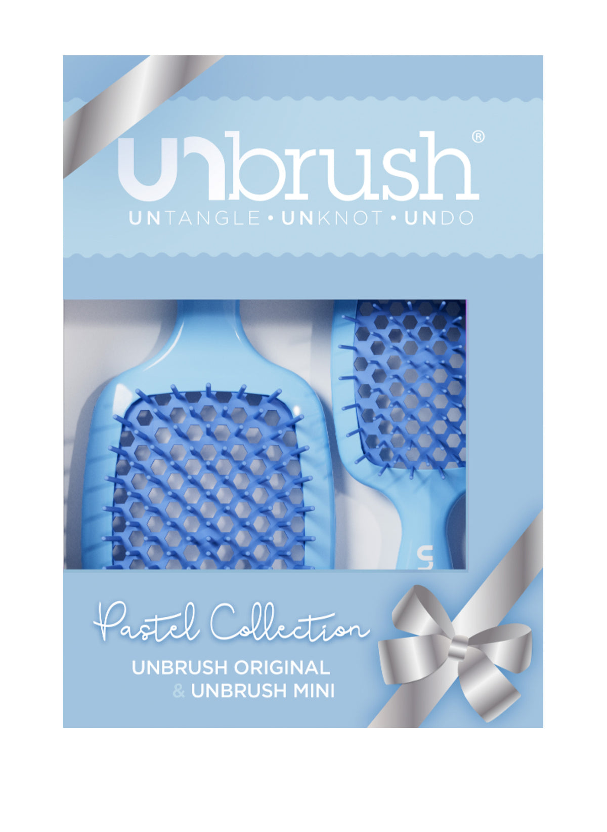 Unbrush Pastel Duo Set / Periwinkle Light Blue