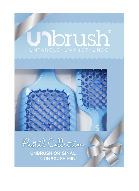 Unbrush Pastel Duo Set / Periwinkle Light Blue