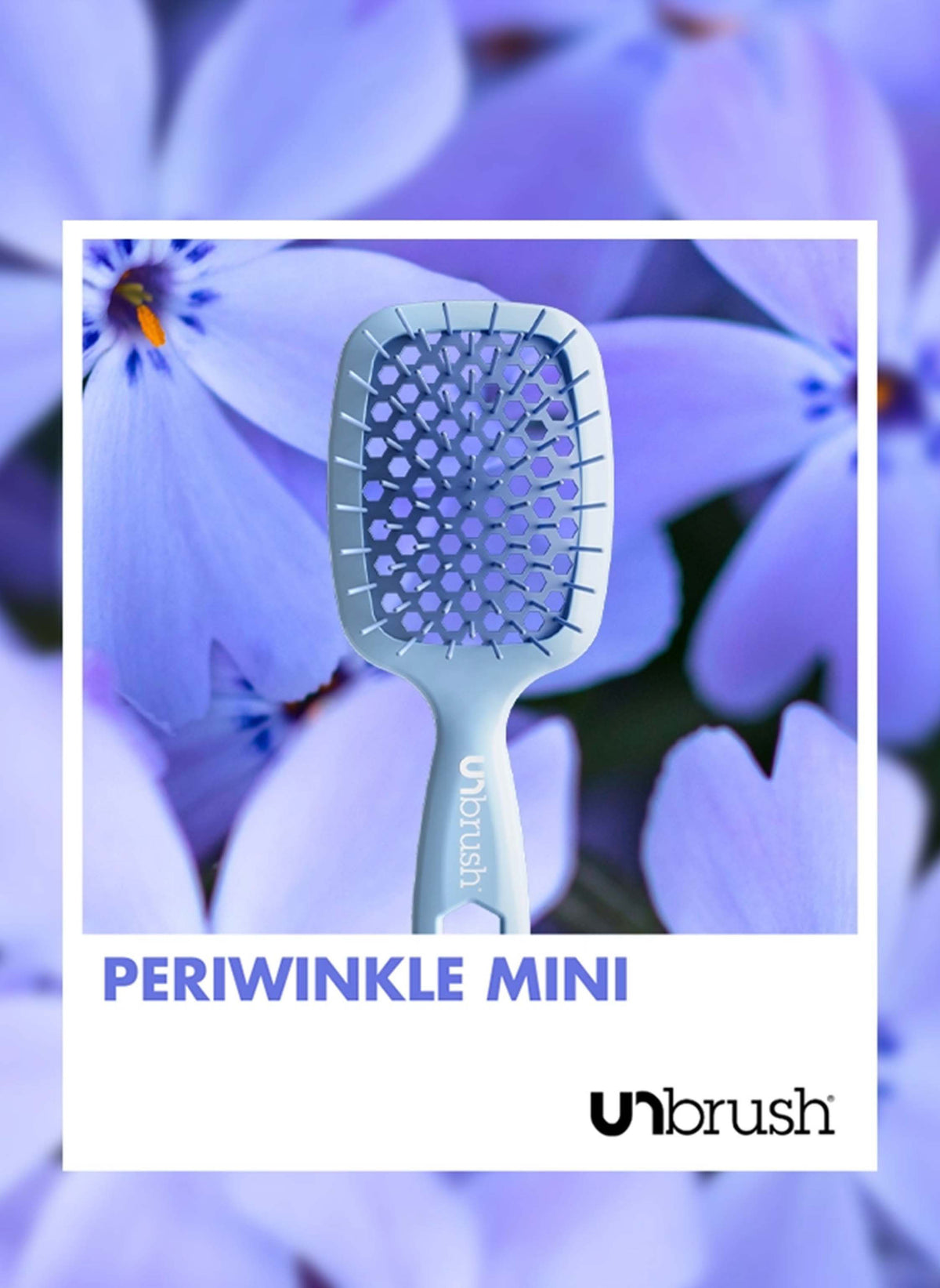 Detangling Hair Brush Mini - Pastel Collection / Periwinkle