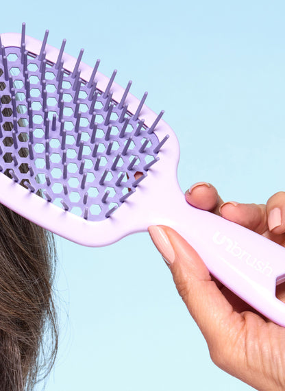 Detangling Hair Brush Mini - Pastel Collection / Lilac