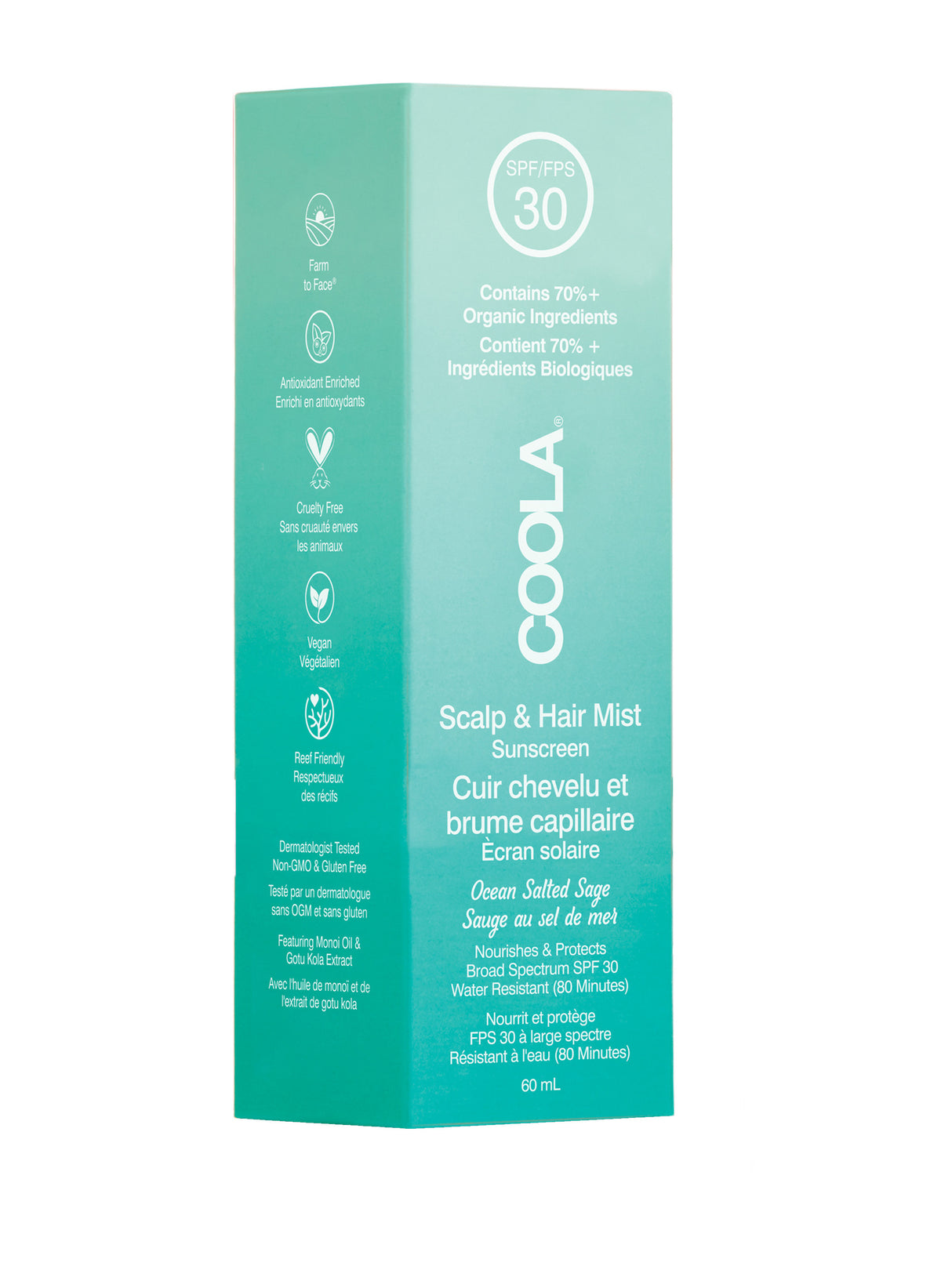 Classic SPF 30 Organic Scalp & Hair Mist