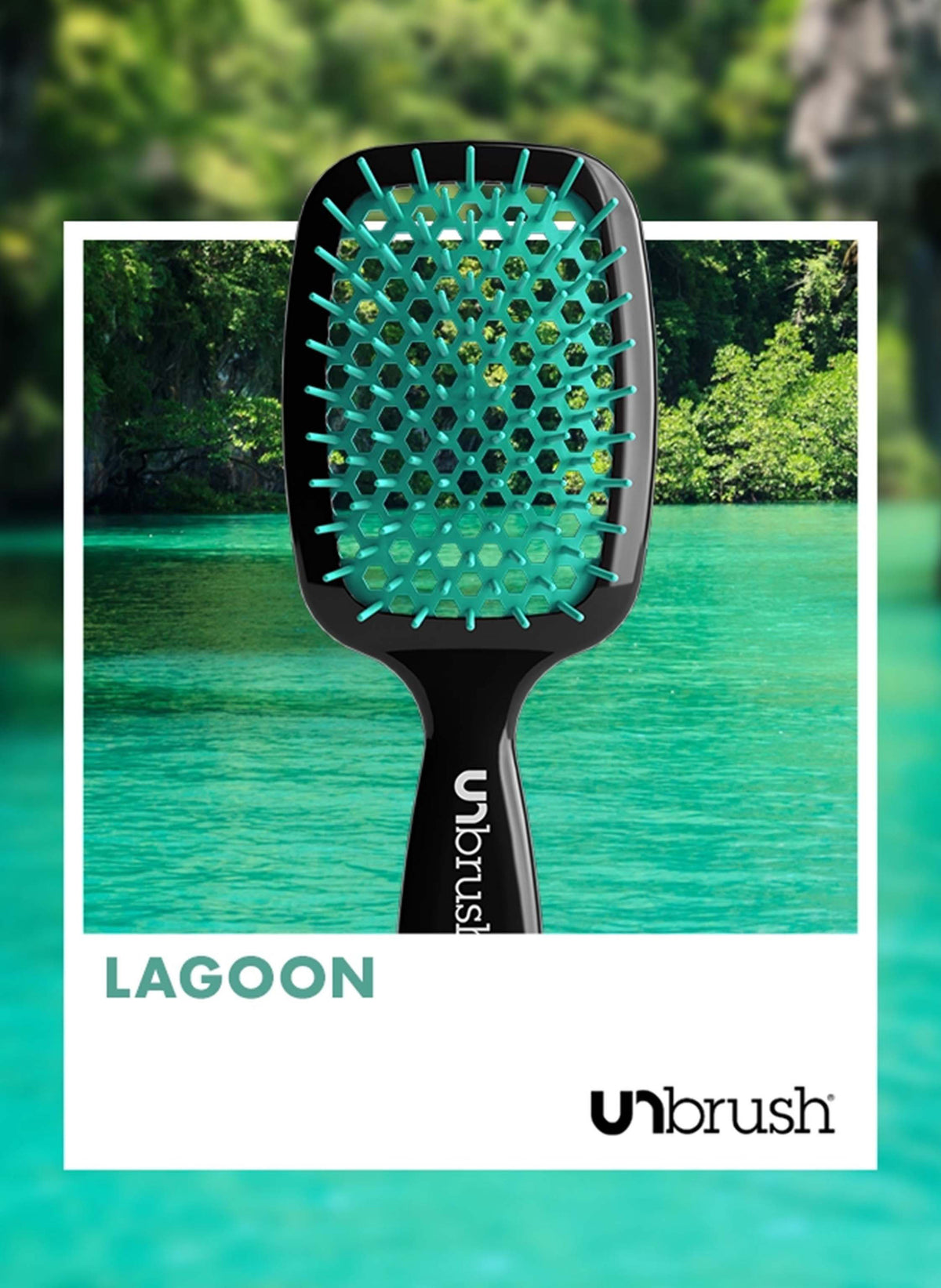 Detangling Hair Brush / Lagoon