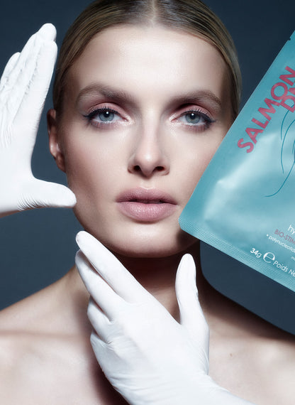 Salmon DNA Hydrogel Face Mask / 4 Stück
