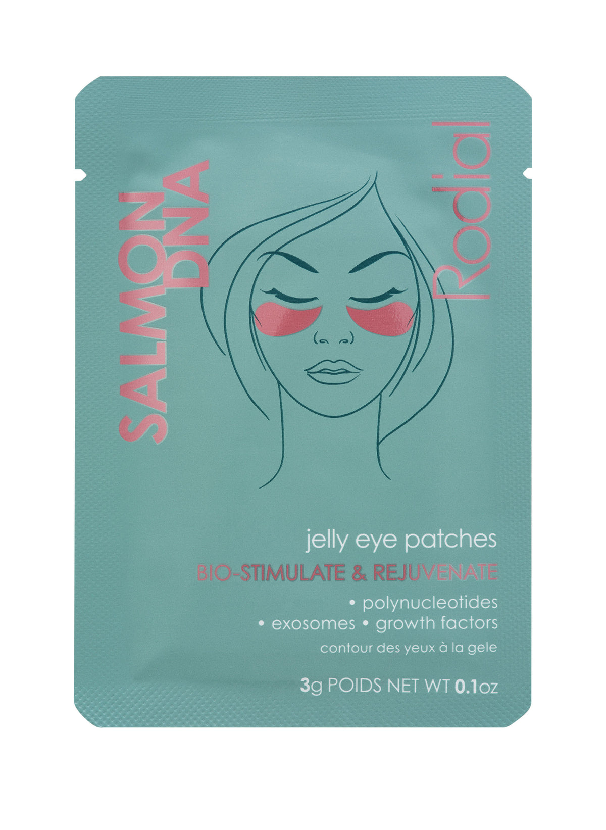 Salmon Jelly Eye Patches / 1 Piece