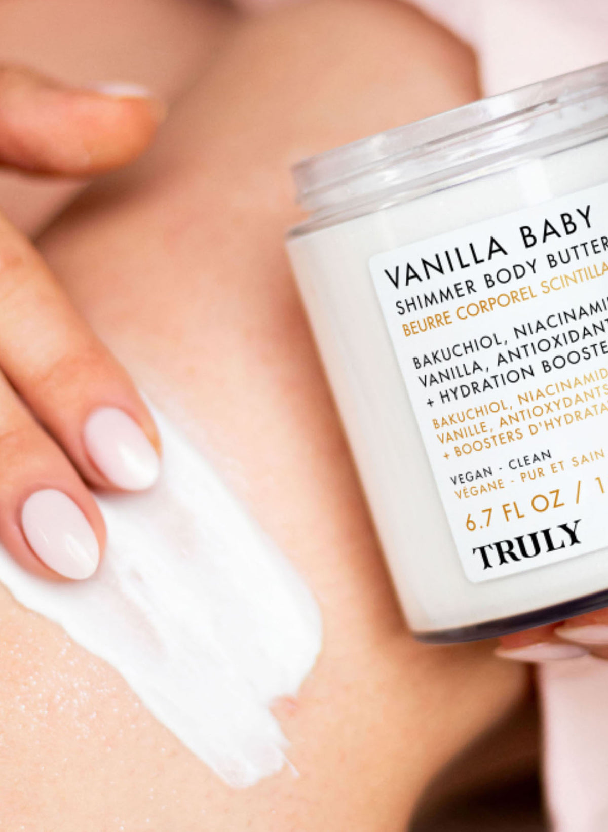 Vanilla Baby Shimmer Body Cream