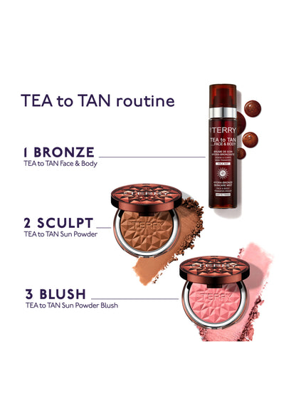 Tea to Tan Blush Powder / 1.Rosy Romance