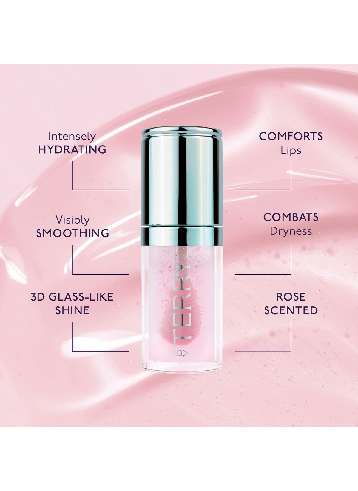 Baume de Rose Lip Oil Serum / N1 - Crystal Rose