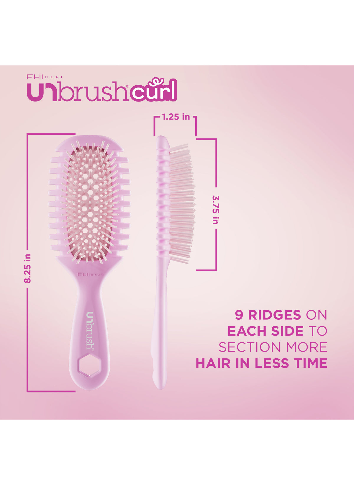 Unbrush Curl / Pink Clouds